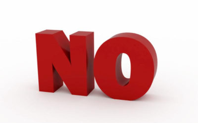 We Could All Use More ‘No’s’ In Our Lives!